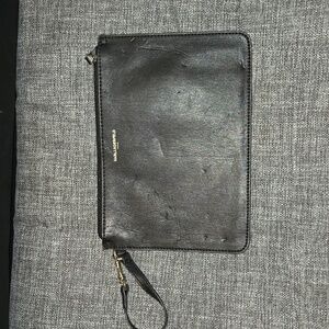 Karl Lagerfeld black wristlet